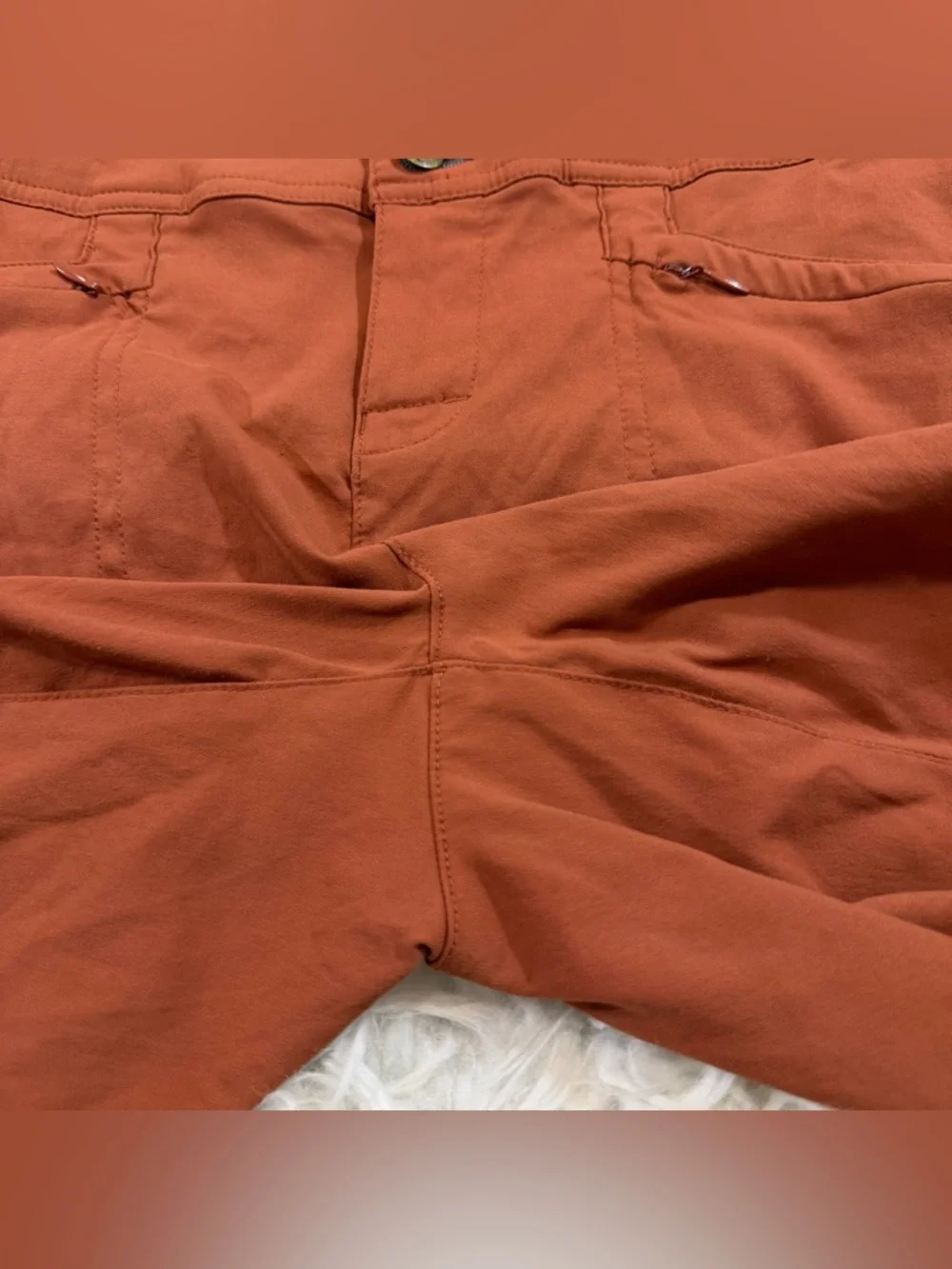 Toad&Co Flextime shorts for outdoors casual women’s Size 8 burnt orange